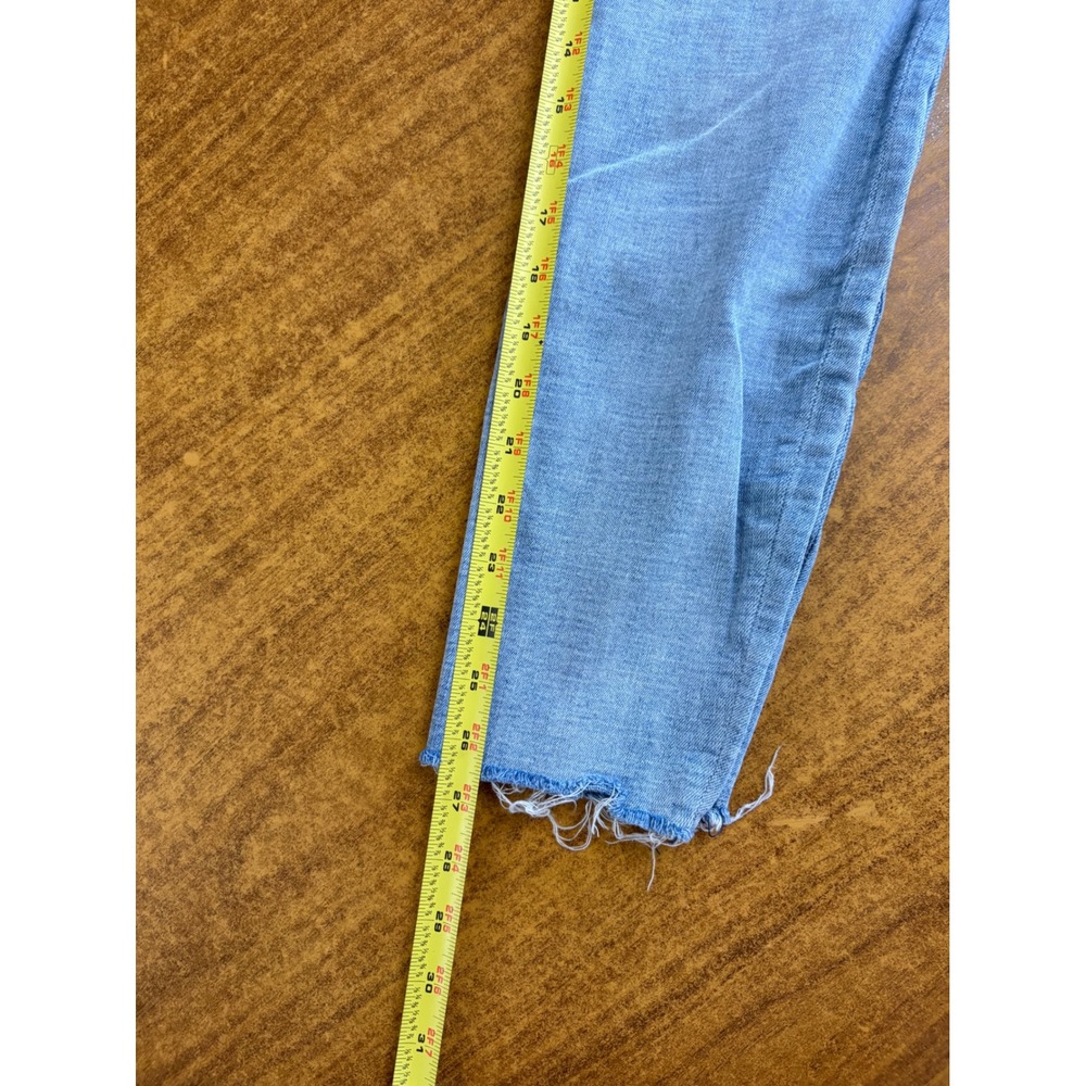 Pistola Women Light Wash‎ Skinny Jeans Raw Hem Size 28 - Picture 7 of 7